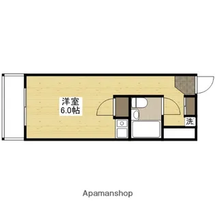 コーポマルニ【4階】の間取り