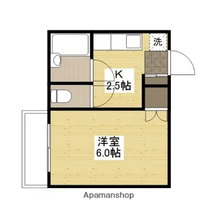 セジュールササキ【1階】の間取り