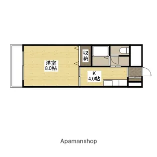 ソフィエール矢賀新町【3階】の間取り