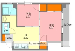 田中ビル(西十日市町)【3階】の間取り
