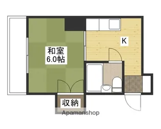 山本ビル【4階】の間取り