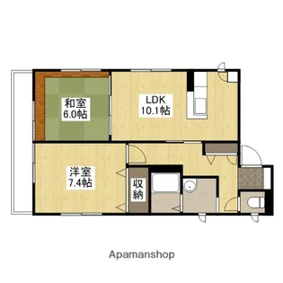 ファミールメゾン【1階】の間取り