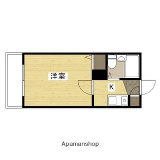 第2祇園Sビル【4階】の間取り