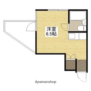 PETIT PAS三篠【2階】の間取り