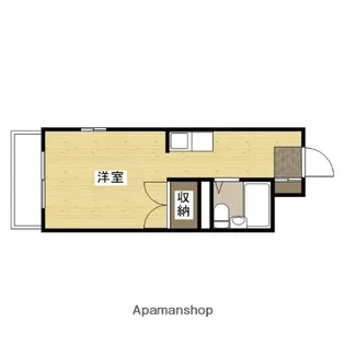 ピア庚午【2階】の間取り
