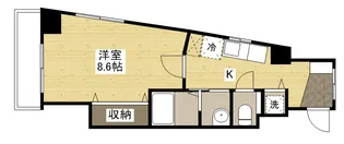 クレスト池之子【6階】の間取り