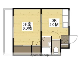 サンハイム西口【3階】の間取り