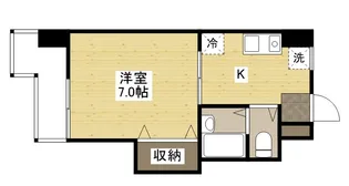 ヴィラ丸本【3階】の間取り