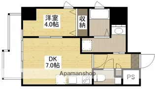 KATAYAMABLDG25【11階】の間取り