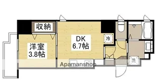 KATAYAMABLDG25【3階】の間取り