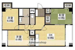 ルネス21【3階】の間取り