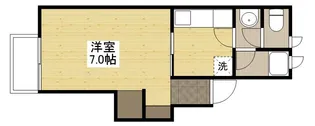 カートル セゾン Ⅱ【2階】の間取り