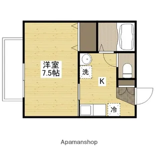 セジュール相田 C棟【2階】の間取り