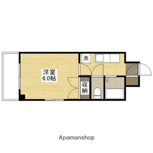 片山ビル8【4階】の間取り