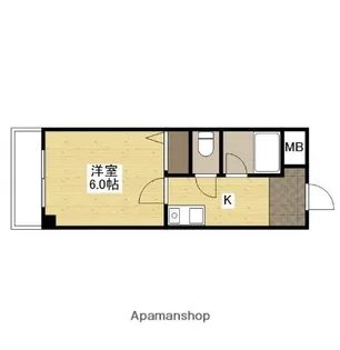 サンシャイン曙【5階】の間取り