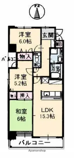 ミレニアム【7階】の間取り