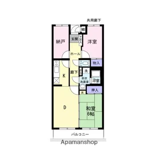 CASA&MICHIROOM己斐上【3階】の間取り