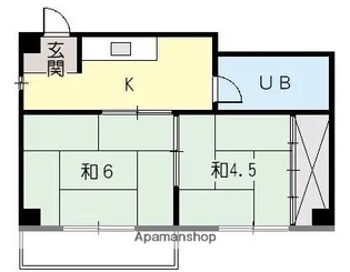 加藤ビル【4階】の間取り