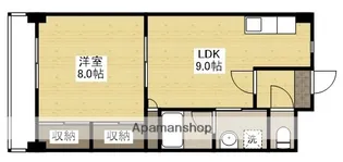 KSビル・ド【4階】の間取り