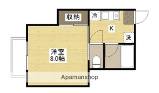 コーポサクラ【2階】の間取り