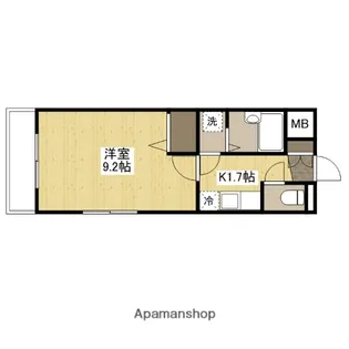 グランコート【2階】の間取り