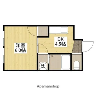 大盛ビル【2階】の間取り