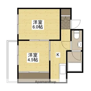 京文ビル【3階】の間取り