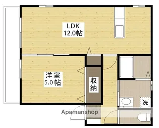 セントラル古江【2階】の間取り