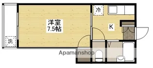 吉島ポンドハイツ【2階】の間取り