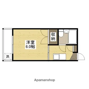 ASSOCIE中広【404号室】の間取り