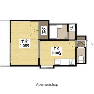 ライズ堺町【4階】の間取り