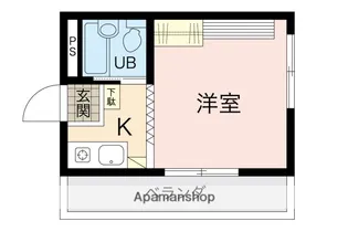 メゾン南観音【3階】の間取り