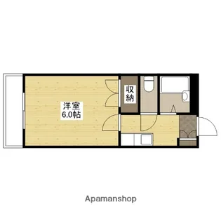 第二大下ビル【2階】の間取り