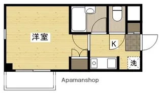 1Kの間取り画像