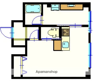 チサンマンション広島【11階】の間取り
