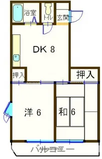 ハニーヴィラ3【3階】の間取り