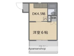 曙町胡子屋ビル【1階】の間取り