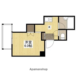 重森ビル(7−20)【2階】の間取り