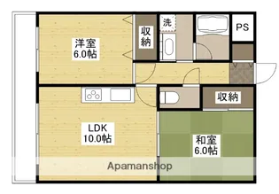 広島県広島市安佐南区長束4丁目【マンション】の間取り