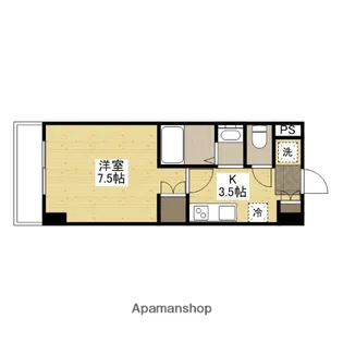 アトラクティブハイム【1階】の間取り