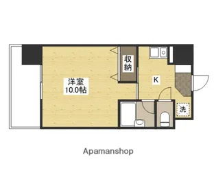 メゾンオートー【4階】の間取り