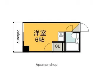 MAX YAMASHITA【5階】の間取り