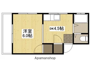実森ビル【4階】の間取り