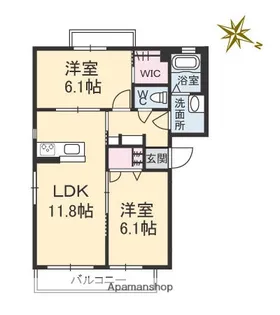 TRUNK【3階】の間取り