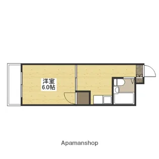 メゾンド山﨑【4階】の間取り