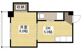 玉井ビル【3階】の間取り