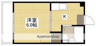 粟屋ビル【2階】の間取り