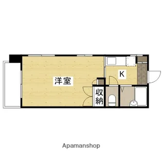 白島森野ビル【9階】の間取り