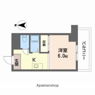 第一NSビル【11階】の間取り