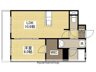 ベーネ宇品【1階】の間取り